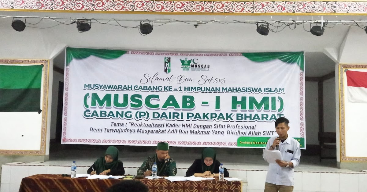 HMI kota tondano Gelar Musyawarah Cabang